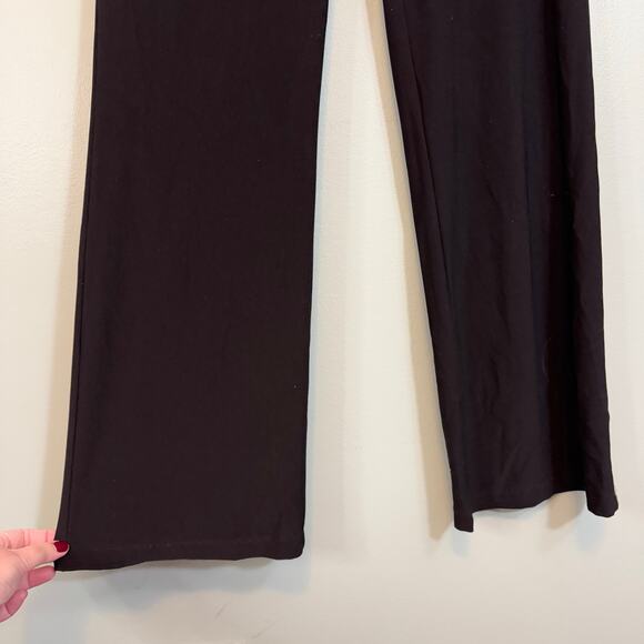 Lisette L Montreal Dress Pants Womens 8 Black Mid Rise Pull On Straight Career - Picture 5 of 9